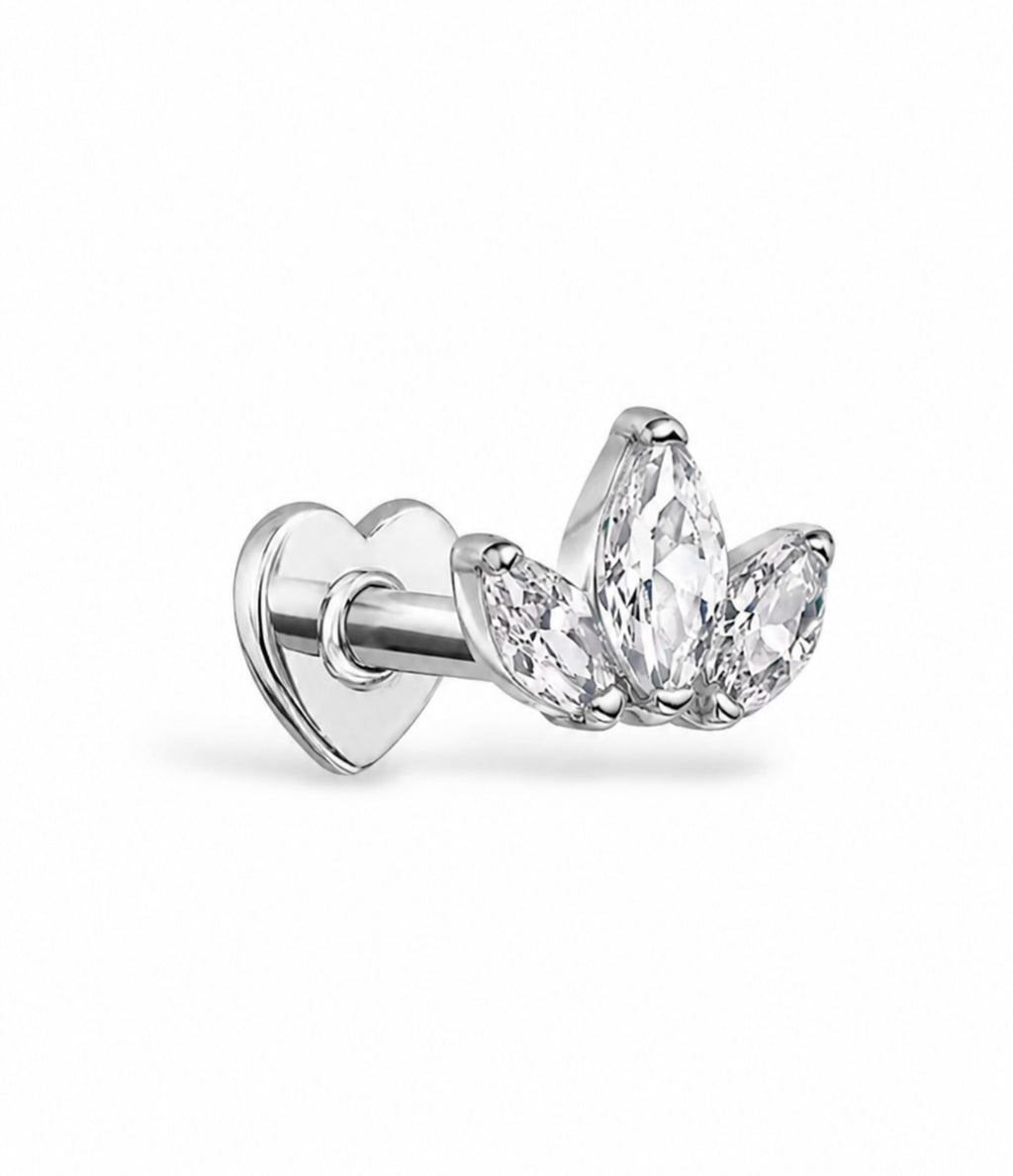 Kronen Piercing