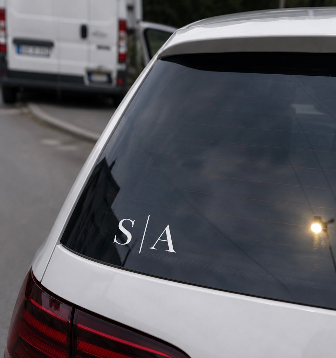 Personalisierter Autoaufkleber